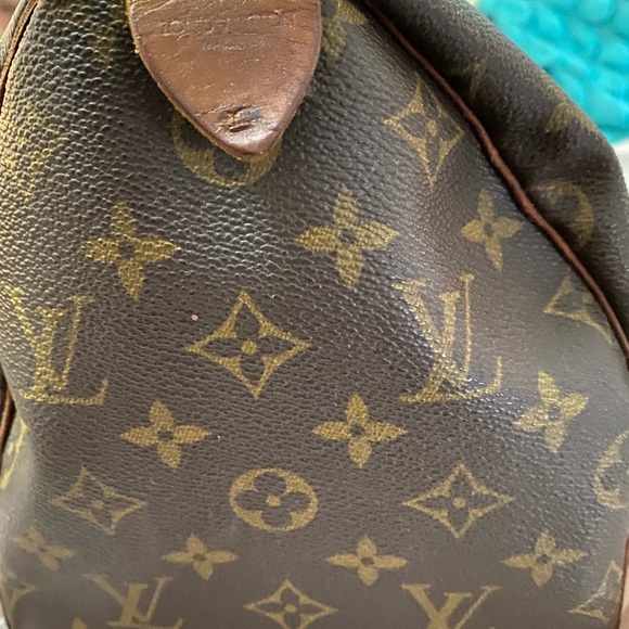 Custom painted Authentic Louis Vuitton Speedy Bag - Picture 4 of 15